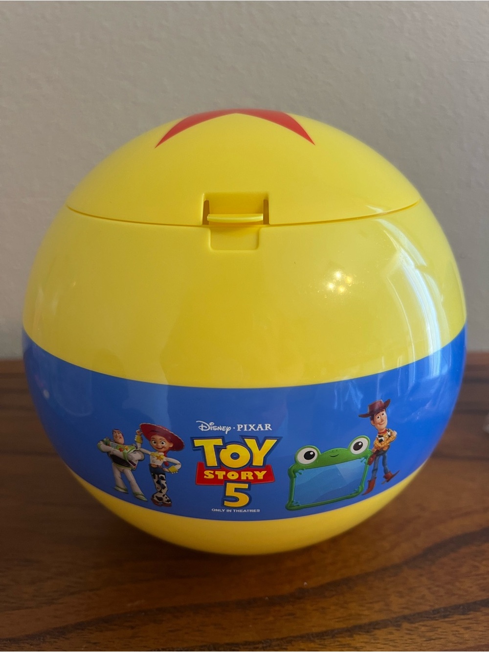 Toy Story 5 Pixar Ball Popcorn Bucket, AMC, New